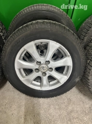 Колеса в сборе R 17, Б/у, Комплект, Литые, отверстий - 5