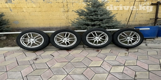 Колеса в сборе R 17, Б/у, Комплект, Литые