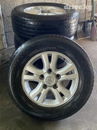 Колеса в сборе R 18, Б/у, Комплект, отверстий - 5