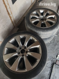 Колеса в сборе 235 / 45 / R 18, Лето, Б/у, Комплект, Легковые, Литые, отверстий - 5