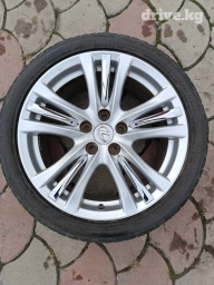 Колеса в сборе 245 / 40 / R 18, Лето, Б/у, Комплект, Легковые, Литые