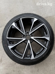 Колеса в сборе 195 / 40 / R 19, Лето, Б/у, Комплект, Легковые, Литые, отверстий - 5