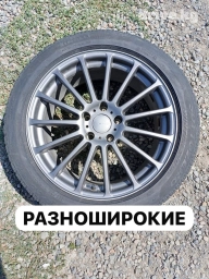 Колеса в сборе R 18, Лето, Б/у, Комплект, Легковые, Литые