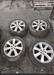 Колеса в сборе R 18, Б/у, Комплект, Литые, отверстий - 5