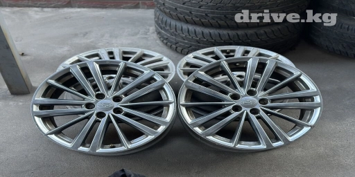 Литые Диски R 17 Subaru, Комплект, отверстий - 5, Б/у