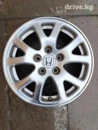 Литые Диски R 16 Honda, Комплект, отверстий - 5, Б/у