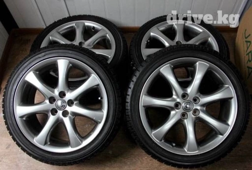 Литые Диски R 17 Toyota, Комплект, отверстий - 5, Б/у