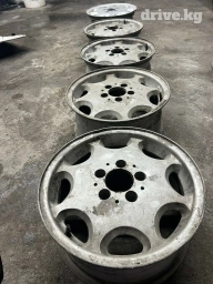 Литые Диски R 15 AMG, Комплект, отверстий - 4, Б/у