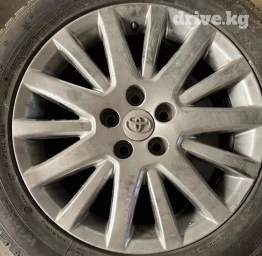 Литые Диски R 17 Toyota, Комплект, отверстий - 5, Б/у