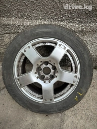 Литые Диски R 17 Audi, Комплект, отверстий - 5, Б/у