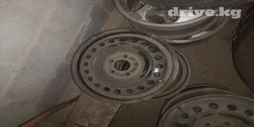 Железные Диски R 16 Комплект, отверстий - 5, Б/у