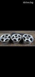 Железные Диски R 17 AMG, Комплект, отверстий - 4, Б/у