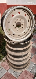 Железные Диски R 15 Комплект, отверстий - 5, Б/у