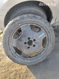 Литые Диски R 17 AMG, 1 шт, отверстий - 5, Б/у