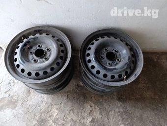 Железные Диски R 15 Комплект, отверстий - 5, Новый