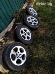 Литые Диски R 15 BMW, Комплект, отверстий - 5, Б/у