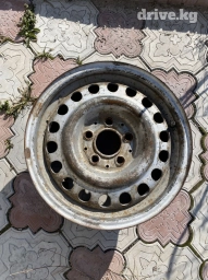 Железные Диски R 15 Honda, 1 шт, отверстий - 5, Б/у