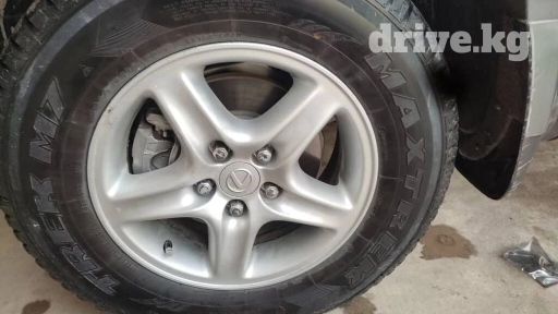 Литые Диски R 17 Lexus, Комплект, отверстий - 5, Б/у