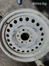 Железные Диски R 15 Комплект, отверстий - 5, Б/у