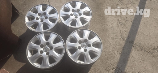 Литые Диски R 15 Toyota, Комплект, отверстий - 5, Б/у
