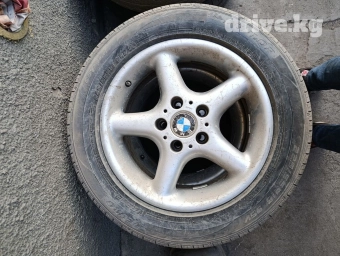 Литые Диски R 16 BMW, Пара, отверстий - 5, Б/у