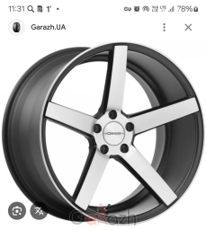 Литые Диски R 19 Комплект, отверстий - 5, Б/у