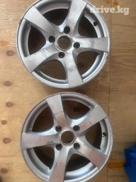 Литые Диски R 15 Honda, Пара, отверстий - 4, Б/у