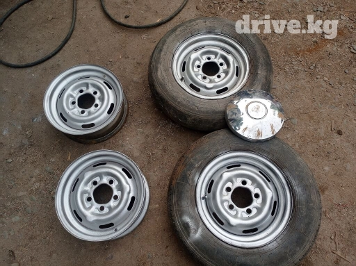 Железные Диски R 13 Комплект, отверстий - 5, Б/у