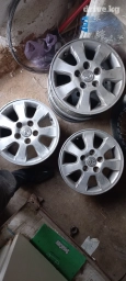 Литые Диски R 15 Toyota, Комплект, отверстий - 5, Б/у