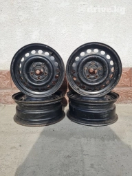 Железные Диски R 15 Комплект, отверстий - 5, Б/у