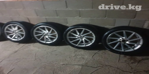 Диски R 17 Vossen, Комплект, отверстий - 4, Б/у