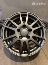 Литые Диски R 15 Weds, Комплект, отверстий - 5, Б/у