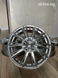 Литые Диски R 16 Weds, Комплект, отверстий - 5, Б/у