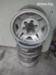 Литые Диски R 15 Toyota, Комплект, отверстий - 6, Б/у