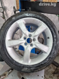 Литые Диски R 17 Subaru, 1 шт, отверстий - 5, Б/у