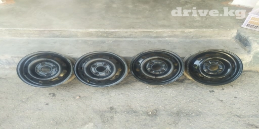 Железные Диски R 14 Комплект, отверстий - 4, Б/у