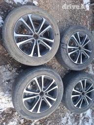 Диски R 16 Комплект, отверстий - 5, Б/у