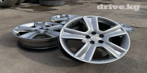 Литые Диски R 17 Subaru, Комплект, отверстий - 5, Б/у