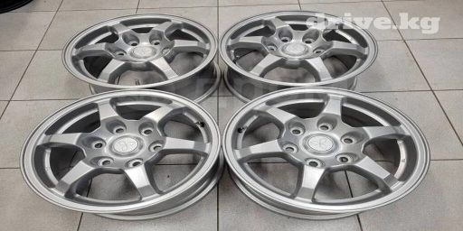 Литые Диски R 16 Enkei, Комплект, отверстий - 6, Б/у