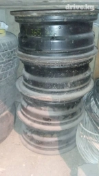 Железные Диски R 15 Комплект, отверстий - 5, Б/у