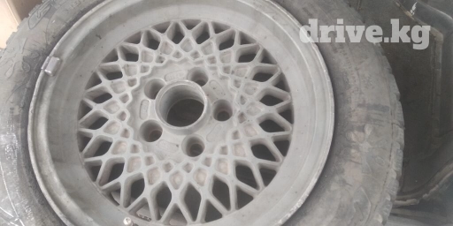 Литые Диски R 15 AMG, Комплект, отверстий - 5, Б/у