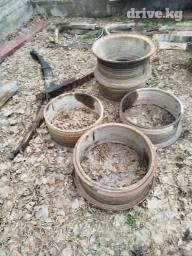 Железные Диски R 20 Advan Racing, Комплект, отверстий - 8, Б/у