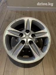 Литые Диски R 15 Toyota, Комплект, отверстий - 5, Б/у