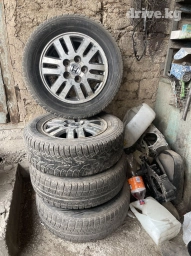 Литые Диски R 15 Honda, Комплект, отверстий - 5, Б/у