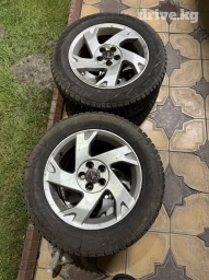 Литые Диски R 16 Toyota, Комплект, отверстий - 5, Б/у