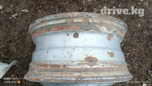 Железные Диски R 32 1 шт, отверстий - 6, Б/у