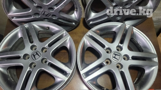 Литые Диски R 17 Honda, Комплект, отверстий - 5, Б/у