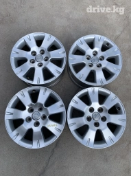 Литые Диски R 16 Toyota, Комплект, отверстий - 5, Б/у