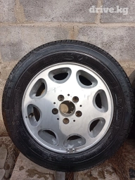 Литые Диски R 15 Mercedes-Benz, 1 шт, отверстий - 5, Б/у