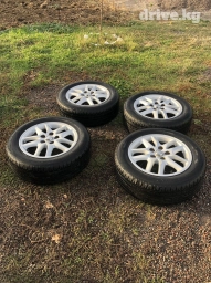 Литые Диски R 16 Toyota, Комплект, отверстий - 5, Б/у